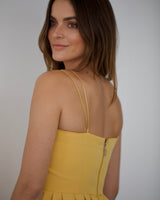 The  Peplum Dress Butter