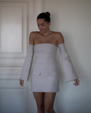 Vestido Amelie Beige