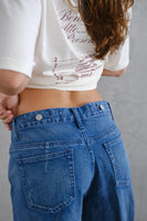 Jean High & Low Azul