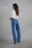 Jean High & Low Azul