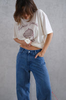 Jean High & Low Azul