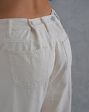 Jean High & Low Beige
